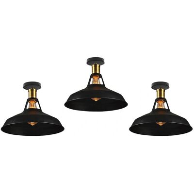 H&M - Lampada da Soffitto Industriale Vintage - 27cm H&M - Lampada da Soffitto Industriale Vintage - 27cm