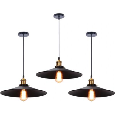 AXHUP Vintage Retro Pendant Lamp - 36cm Adjustable Light for Living Room AXHUP Vintage Retro Pendant Lamp - 36cm Adjustable Light for Living Room