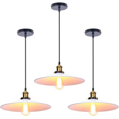 AXHUP 3-Pendant Vintage Retro Ceiling Light - Pendant Light AXHUP 3-Pendant Vintage Retro Ceiling Light - Pendant Light