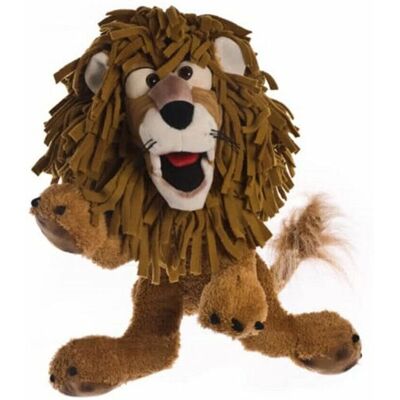 Living Puppets Handpop Carl - Leeuw - 43cm Living Puppets Handpop Carl - Leeuw - 43cm