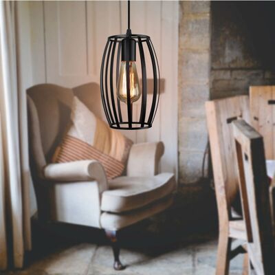 AXHUP Lampada da Sospensione con Gabbia - Lampada a sospensione AXHUP Lampada da Sospensione con Gabbia - Lampada a sospensione