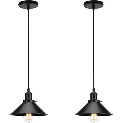 Axhup Vintage Industrial Ø22cm Pendant Light - Pendant Light Axhup Vintage Industrial Ø22cm Pendant Light - Pendant Light