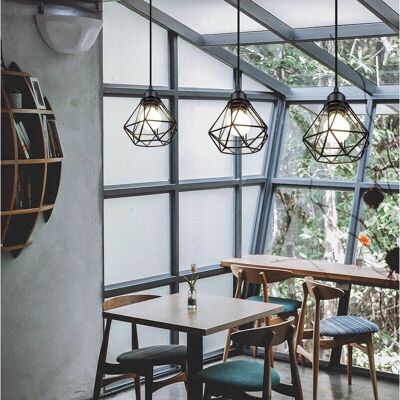 AXHUP Vintage Industrial Pendant Light - 3 Pack AXHUP Vintage Industrial Pendant Light - 3 Pack