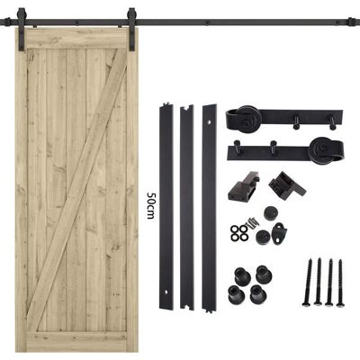 Axhup 150cm Hardware per Porta Scorrevole in Legno - Risparmio Spazio Axhup 150cm Hardware per Porta Scorrevole in Legno - Risparmio Spazio