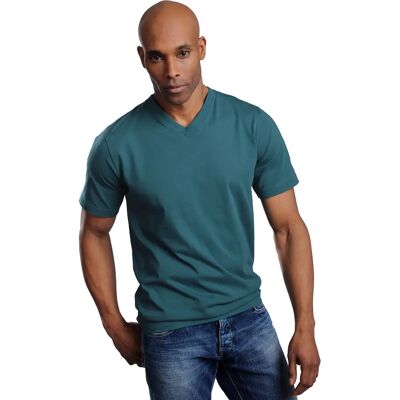 H.I.S Modell 8/XXL - V-Ausschnitt Baumwoll-T-Shirt - Herren H.I.S Modell 8/XXL - V-Ausschnitt Baumwoll-T-Shirt - Herren