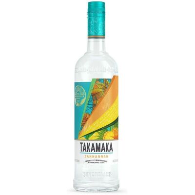 Takamaka Marke Zannannan Ananas Likör - Rum-Basis - 0,7 Liter Takamaka Marke Zannannan Ananas Likör - Rum-Basis - 0,7 Liter