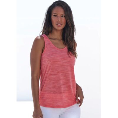 BEACHTIME Modell 44/46 Orange - Tanktop Damen Freizeit BEACHTIME Modell 44/46 Orange - Tanktop Damen Freizeit