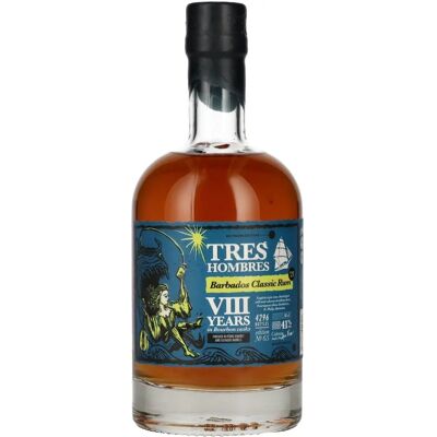 Tres Hombres Barbados Classic 8 Jaar - Rum Tres Hombres Barbados Classic 8 Jaar - Rum