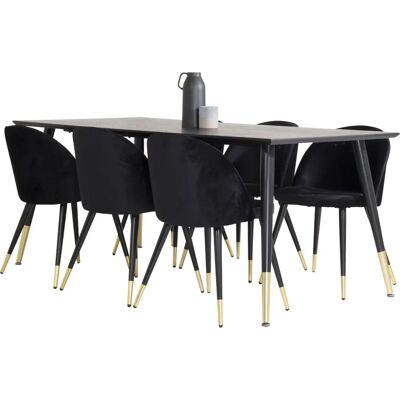 Møbel24 Dipp180x90blbr - Spisebord og Stoler Møbel24 Dipp180x90blbr - Spisebord og Stoler