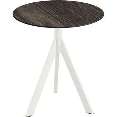 Essentials Infinity Runder Bistro-Tisch mit Riverwashed Holz - Innen/Außen Essentials Infinity Runder Bistro-Tisch mit Riverwashed Holz - Innen/Außen