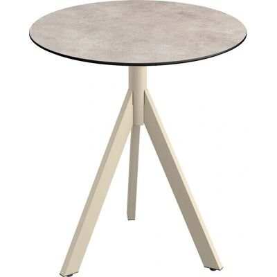 ESSENTIALS Infinity Sand Moonstone Klappbarer Stahl HPL Tisch - Tisch ESSENTIALS Infinity Sand Moonstone Klappbarer Stahl HPL Tisch - Tisch