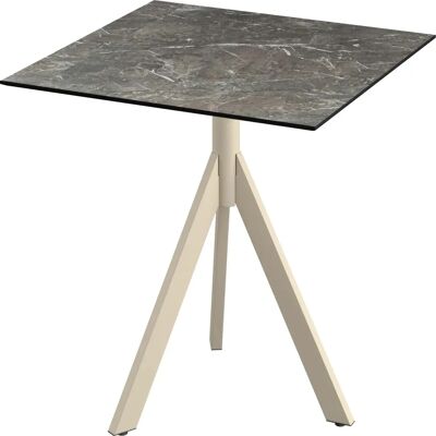 Table réglable en acier et HPL Feros - 70cm - Intérieur/Extérieur - Publicité Table réglable en acier et HPL Feros - 70cm - Intérieur/Extérieur - Publicité