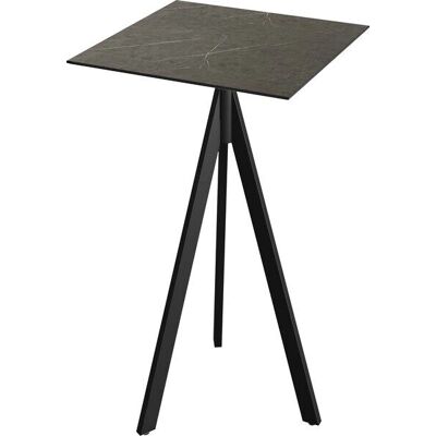 Essentials Infinity Midnight Marble Tisch - Klappbar 70x70x110 cm Essentials Infinity Midnight Marble Tisch - Klappbar 70x70x110 cm