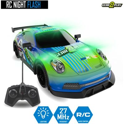 Auto RC Night Flash Gear2Play - Scala 1:16, LED, 27 MHz Auto RC Night Flash Gear2Play - Scala 1:16, LED, 27 MHz