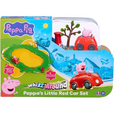 Peppa Pig Rood Auto Set - Speelgoed - GP22955 Peppa Pig Rood Auto Set - Speelgoed - GP22955