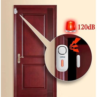 GreenZech Wireless Door Window Security Alarm - Burglar Sensor - Smart Home System GreenZech Wireless Door Window Security Alarm - Burglar Sensor - Smart Home System