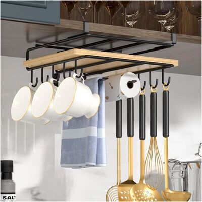 XVX - Porta tagliere inox sin taladro - Negro XVX - Porta tagliere inox sin taladro - Negro