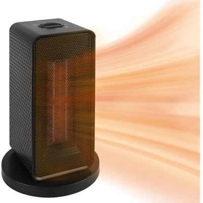KZQ - Mini Calentador Cerámico 1200W - 1200W - rotación 70° - Calentador KZQ - Mini Calentador Cerámico 1200W - 1200W - rotación 70° - Calentador