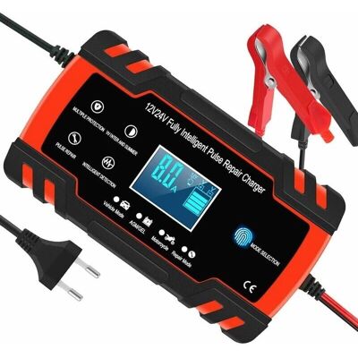 ULISEM - CaricabatteriaIntelligente - 12V/24V - 8A - Battery Charger ULISEM - CaricabatteriaIntelligente - 12V/24V - 8A - Battery Charger