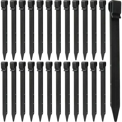 ULISEM - 25 pcs ground stakes - Plástico - Ground Stakes ULISEM - 25 pcs ground stakes - Plástico - Ground Stakes