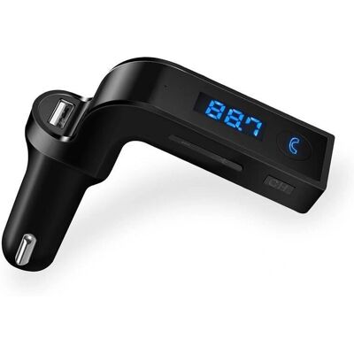CherrysC Bluetooth Automaattinen FM-lähetin - MP3 USB musta CherrysC Bluetooth Automaattinen FM-lähetin - MP3 USB musta