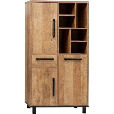 OMG DESIGN - Malaga - Old Teak - Melamine - Bar Cabinet OMG DESIGN - Malaga - Old Teak - Melamine - Bar Cabinet