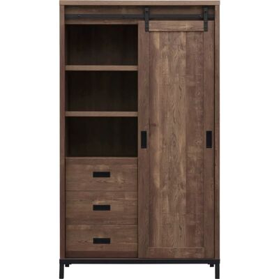OMG DESIGN Stanley Mehrzweckschrank - Schiebetür, 6 Einlegeböden OMG DESIGN Stanley Mehrzweckschrank - Schiebetür, 6 Einlegeböden