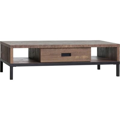 OMG DESIGN Stanley - Espresso-Top - Schwarzes Gestell - 120x60x44 cm - Couchtisch OMG DESIGN Stanley - Espresso-Top - Schwarzes Gestell - 120x60x44 cm - Couchtisch
