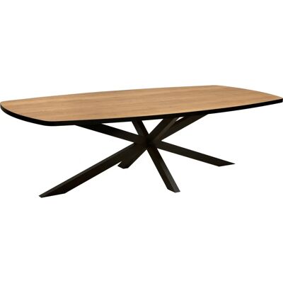OMG DESIGN - Costa - Natur - Schwarz - Esstisch OMG DESIGN - Costa - Natur - Schwarz - Esstisch
