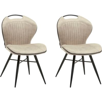 OMG DESIGN - Mace - Sand - Schwarz - Chair OMG DESIGN - Mace - Sand - Schwarz - Chair