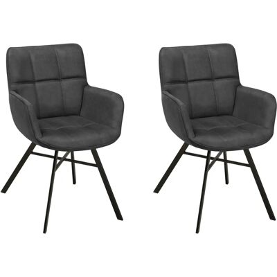 OMG DESIGN - Marcon - Anthrazit - Schwarz - Armchair OMG DESIGN - Marcon - Anthrazit - Schwarz - Armchair