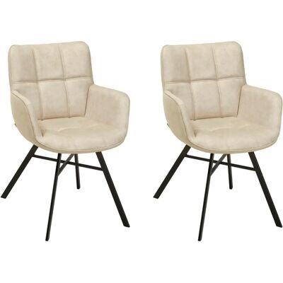 OMG DESIGN - Marcon - Sand - Schwarz - Armchair OMG DESIGN - Marcon - Sand - Schwarz - Armchair