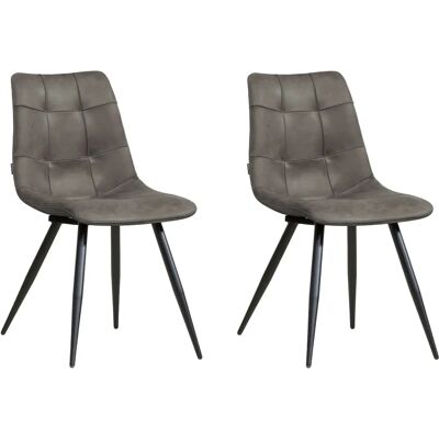 OMG DESIGN - Peak - Stahl-Sitz - Schwarzes Gestell - Stuhl OMG DESIGN - Peak - Stahl-Sitz - Schwarzes Gestell - Stuhl