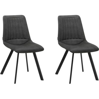 OMG DESIGN - Pluto - Anthrazit - Luxor Stoff - Stuhl OMG DESIGN - Pluto - Anthrazit - Luxor Stoff - Stuhl