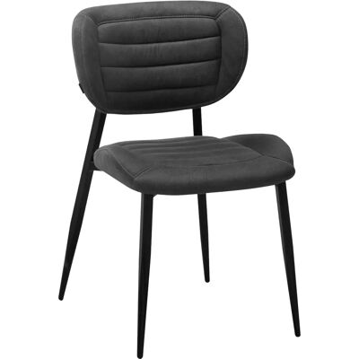 OMG DESIGN - Rikki - Anthrazit - Schwarz - Esszimmerstuhl OMG DESIGN - Rikki - Anthrazit - Schwarz - Esszimmerstuhl