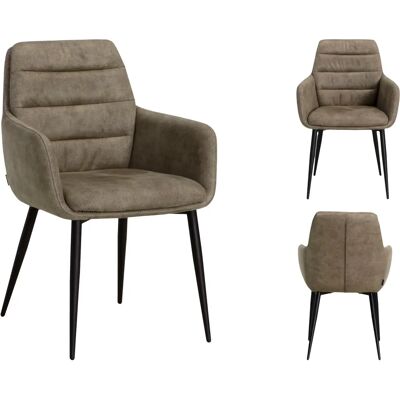 OMG DESIGN - Bailey - Liver - Schwarz - Chair OMG DESIGN - Bailey - Liver - Schwarz - Chair