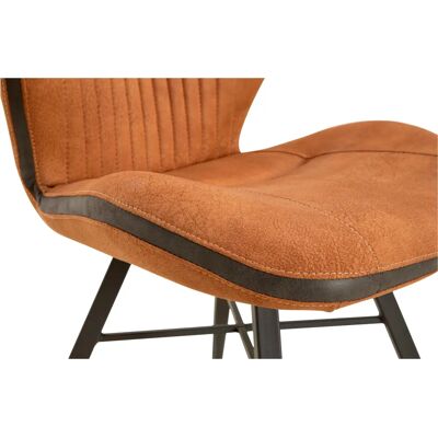 OMG DESIGN - Mace - Cognac - Schwarz - Stuhl OMG DESIGN - Mace - Cognac - Schwarz - Stuhl