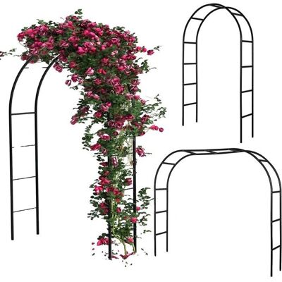 OEM - Arco Treliça Jardim - Nero - Garden Trellis OEM - Arco Treliça Jardim - Nero - Garden Trellis