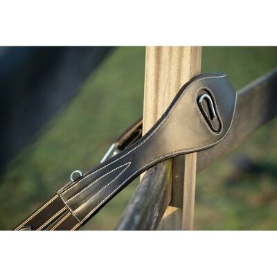 HFI Pferde Anatomie Ring und Mosquetón - Zentralkarabiner, Cremegenähte, Edelstahl-Schnallen HFI Pferde Anatomie Ring und Mosquetón - Zentralkarabiner, Cremegenähte, Edelstahl-Schnallen