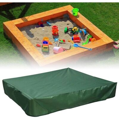 SNQ - Sandbox - Green - 120x120 cm - Sandbox Cover SNQ - Sandbox - Green - 120x120 cm - Sandbox Cover