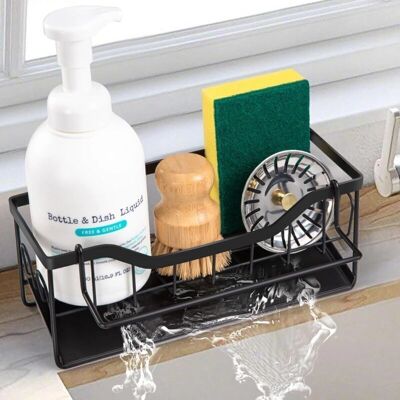 SNQ - SPH-01 - 24x9x10 cm - Removable towel rack - Sink sponge holder SNQ - SPH-01 - 24x9x10 cm - Removable towel rack - Sink sponge holder