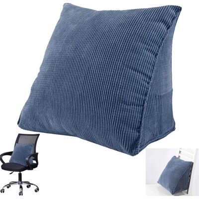 SNQ - CojinLecturaCuña - Blue - Reading wedge pillow SNQ - CojinLecturaCuña - Blue - Reading wedge pillow