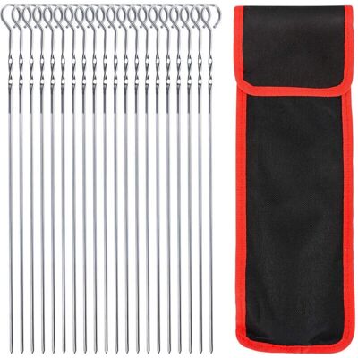 SNQ - 20pc-36cm - 20 pieces - 36 cm - Barbecue skewers SNQ - 20pc-36cm - 20 pieces - 36 cm - Barbecue skewers