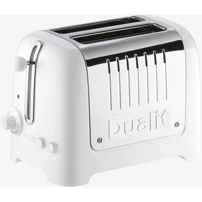 Dualit Lite 2 skiver - Hvit Dualit Lite 2 skiver - Hvit