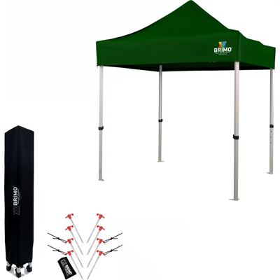 BRIMO - 2x2m tržišní stan - Zelená - Tržišní stan BRIMO - 2x2m tržišní stan - Zelená - Tržišní stan