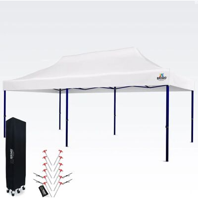 BRIMO Gazebo 3x6m - Bílá - Párty stan BRIMO Gazebo 3x6m - Bílá - Párty stan