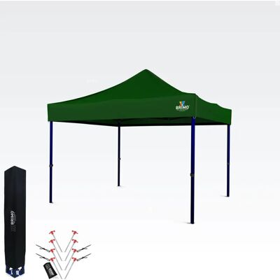 BRIMO - Gazebo 3x3m dobrável - 8 estacas incl - Gazebo BRIMO - Gazebo 3x3m dobrável - 8 estacas incl - Gazebo