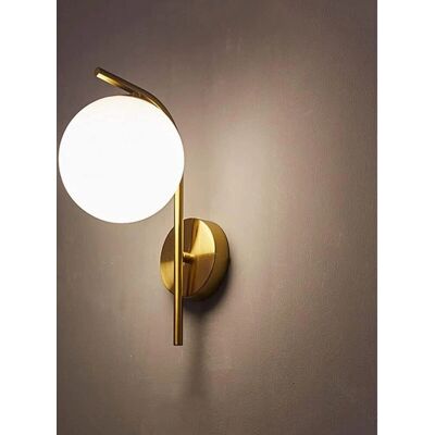 RNEMITERY - Glass Boule - Oro - E27 - Luz de Pared RNEMITERY - Glass Boule - Oro - E27 - Luz de Pared