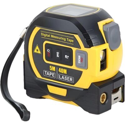 RNEMITERY - 3-in-1 Laser Tape - Línea cruzada - 131 ft - Medidor de distancia RNEMITERY - 3-in-1 Laser Tape - Línea cruzada - 131 ft - Medidor de distancia