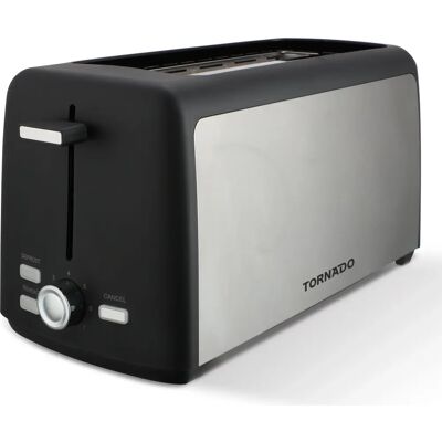 TORNADO - TTA-7402-GS - 4 tranches - Toaster - Publicité TORNADO - TTA-7402-GS - 4 tranches - Toaster - Publicité